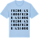 Blue Soul t-shirt med Fredriksborg ordlek t-shirt