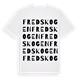 Fredskogen ordlek t-shirt
