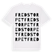 Fredstorpet ordlek t-shirt