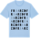 Blue Soul t-shirt med Friared ordlek t-shirt