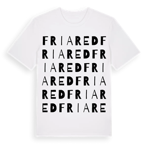 Friared ordlek t-shirt – ekologisk bomull t-shirt från Pinshirt