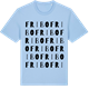 Blue Soul t-shirt med Fribo ordlek t-shirt