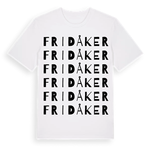 Fridåker ordlek t-shirt – ekologisk bomull t-shirt från Pinshirt