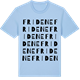Blue Soul t-shirt med Fridene ordlek t-shirt