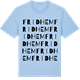 Blue Soul t-shirt med Fridhem ordlek t-shirt