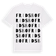 Fridsbo ordlek t-shirt