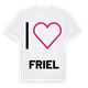 Jag älskar Friel t-shirt stort tryck