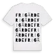 Frigärde ordlek t-shirt