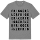 Mid Heather Gray t-shirt med Friggeråker ordlek t-shirt