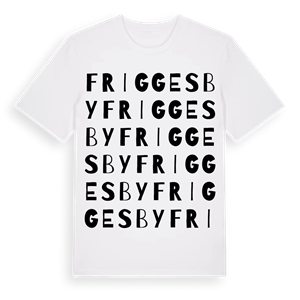 Friggesby ordlek t-shirt – ekologisk bomull t-shirt från Pinshirt