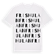 Frishulan ordlek t-shirt