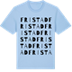 Blue Soul t-shirt med Fristad ordlek t-shirt