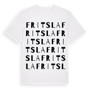 Fritsla ordlek t-shirt – ekologisk bomull t-shirt från Pinshirt