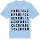 Blue Soul t-shirt med Fröbäcken ordlek t-shirt