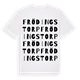 Frödingstorp ordlek t-shirt