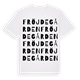 Fröjdegården ordlek t-shirt