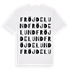 Fröjdelund ordlek t-shirt