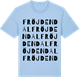 Blue Soul t-shirt med Fröjdendal ordlek t-shirt