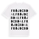 Fröjdendal ordlek t-shirt