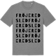 Mid Heather Gray t-shirt med Fröjeredsled ordlek t-shirt