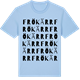 Blue Soul t-shirt med Frökärr ordlek t-shirt