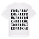 Frökärr ordlek t-shirt
