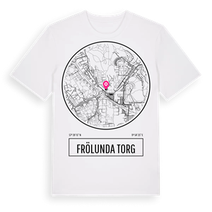 Frölunda Torg t-shirt – ekologisk bomull t-shirt från Pinshirt
