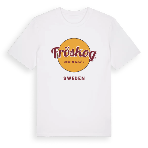 Fröskog cirkel t-shirt – ekologisk bomull t-shirt från PinShirt