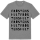 Mid Heather Gray t-shirt med Fröstenshult ordlek t-shirt