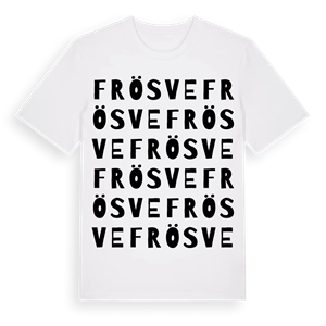 Frösve ordlek t-shirt – ekologisk bomull t-shirt från Pinshirt