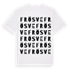 Frösve ordlek t-shirt