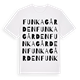Funkagården ordlek t-shirt