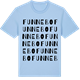 Blue Soul t-shirt med Funnebo ordlek t-shirt