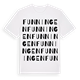 Funningen ordlek t-shirt