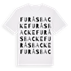 Furåsbacke ordlek t-shirt