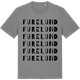 Mid Heather Gray t-shirt med Furelund ordlek t-shirt