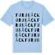 Blue Soul t-shirt med Furubäck ordlek t-shirt
