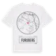 White t-shirt med Furuberg t-shirt