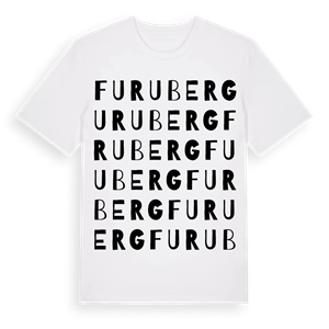 Furuberg ordlek t-shirt – ekologisk bomull t-shirt från Pinshirt
