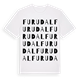 Furudal ordlek t-shirt