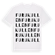 Furukullen ordlek t-shirt