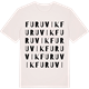 Vintage White t-shirt med Furuvik ordlek t-shirt