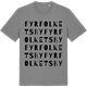 Mid Heather Gray t-shirt med Fyrfolkets by ordlek t-shirt