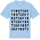 Blue Soul t-shirt med Fyrsten ordlek t-shirt