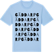 Blue Soul t-shirt med Gäddarp ordlek t-shirt