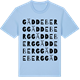 Blue Soul t-shirt med Gäddeberg ordlek t-shirt