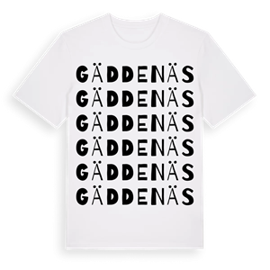 Gäddenäs ordlek t-shirt – ekologisk bomull t-shirt från Pinshirt