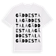 Gäddestala ordlek t-shirt
