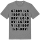Mid Heather Gray t-shirt med Gäddvik ordlek t-shirt