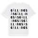 Gällingsås ordlek t-shirt